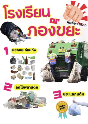 โรงเรียน กองขยะ