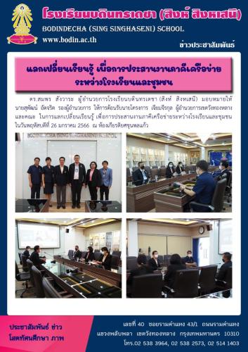 66เขตวังทองหลางแลกเปลี่ยนเรียนรู้